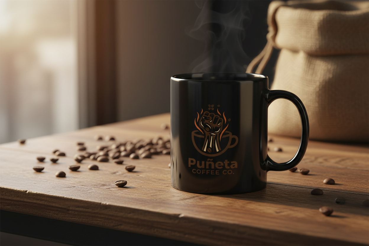 Black Glossy Mug