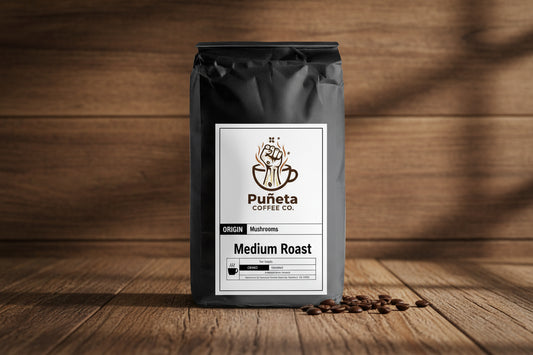 Coffee with Mushrooms Medium Roast
